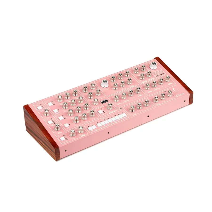 GS e7 Analog Polyphonic Synthesizer (pink)