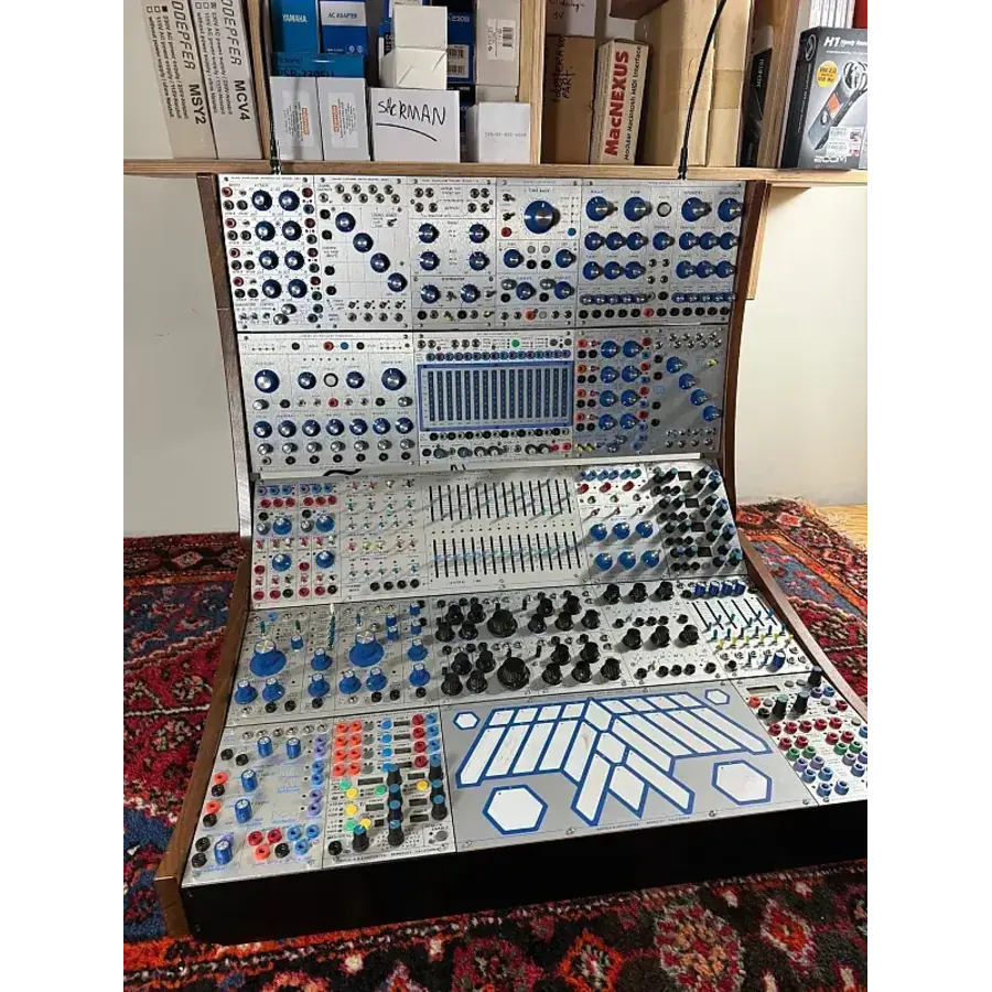 Buchla 200 / 200e System in SA Modular case
