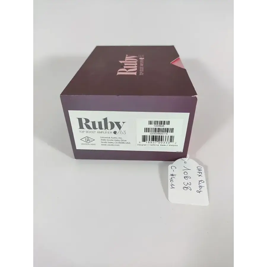 UA FX Ruby '63 Top Boost Amp Pedal