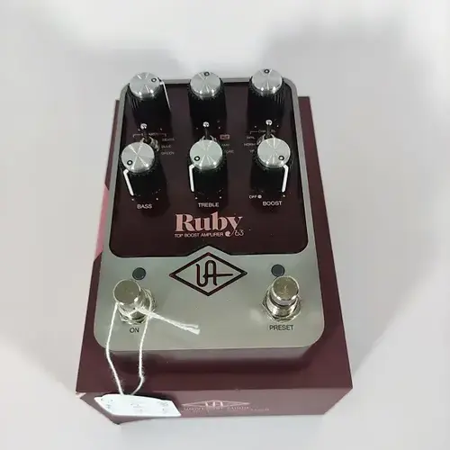 UA FX Ruby '63 Top Boost Amp Pedal 