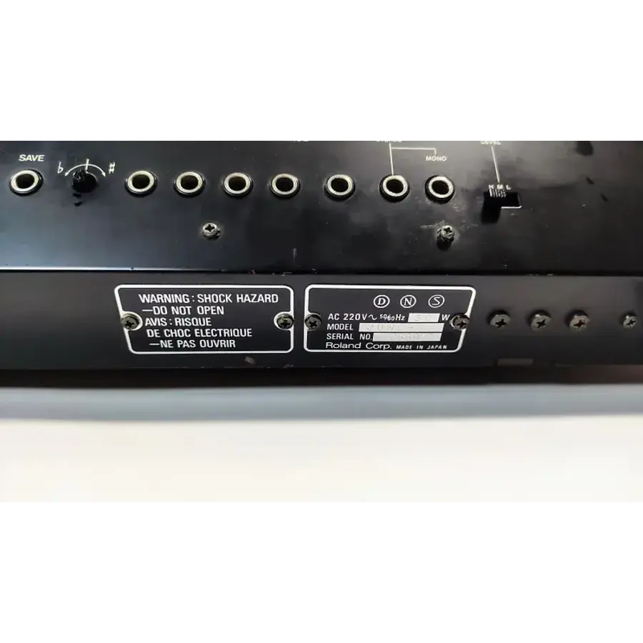 Roland Juno 60 + Tubbutec