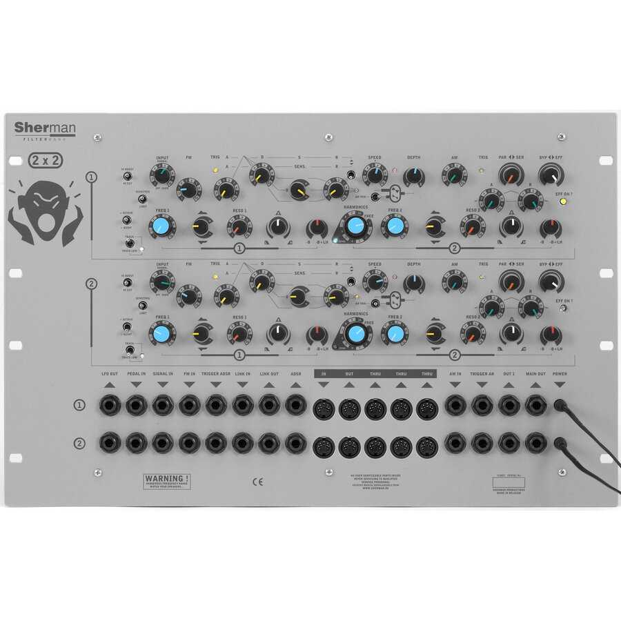 Sherman Filterbank Dual Rack 2X2