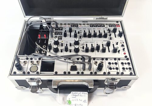 Intellijel Atlantis + Befaco Slew in case 