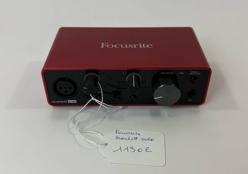 FOCUSRITE Scarlett Solo Audio Interface 