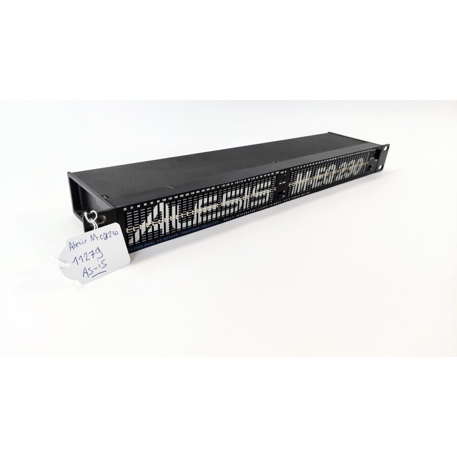 ALESIS M-EQ230 Dual 1/3 Octave Precision Equalizer