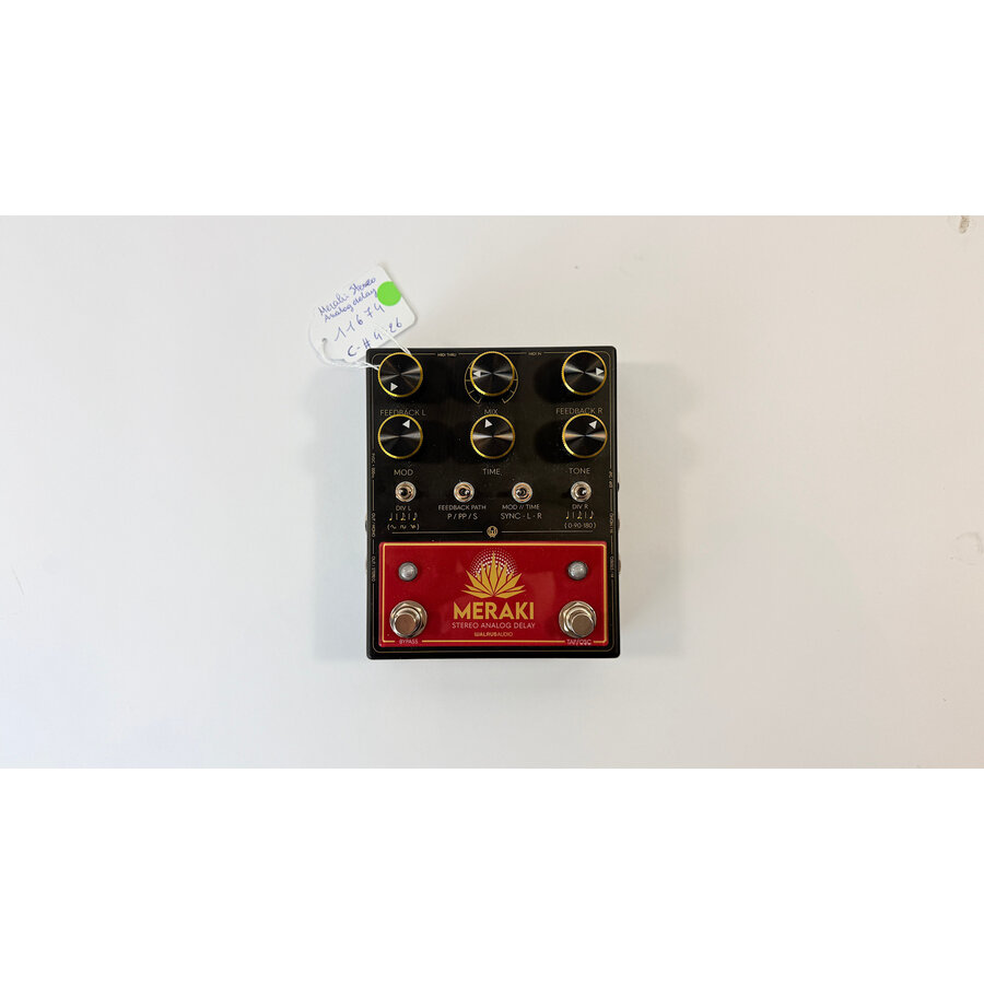 Walrus Audio Meraki Stereo Analog Delay