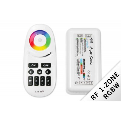 Mi·Light RF RGBW Creative 1-kanaals controller met afstandsbediening 24A
