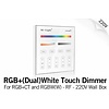 Mi·Light MiLight RGB+ DualWhite (RGB+CT) Touch Inbouw wandbediening, 4-zones, RF, 220V