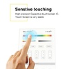 Mi·Light MiLight RGB+ DualWhite (RGB+CT) Touch Inbouw wandbediening, 4-zones, RF, 220V