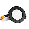 Mi·Light LED Inbouwspot Mi-Light 6W RGBWW Kleur + Dual White 220V. Mat Zwart ⌀118mm