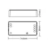 Mi·Light Milight RGBWW  / RGBCCT RF Controller | 12-24 Volt 12 Ampère