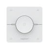 Mi·Light Draadloze dual white draaiknop wanddimmer, 4 instelbare scène knoppen,  RF 1 kanaal voor Miboxer dimmer module, dual white lampen en controllers -Wit