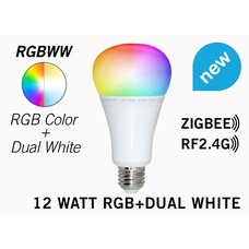 Mi·Light 12Watt Zigbee 3.0 + RF RGBWW MiLight RGB+Dual White LED lamp