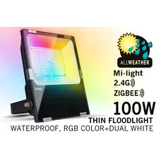Mi·Light Zigbee + RF Mi·light 100W RGBWW Kleur+Dual Wit schijnwerper