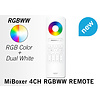 Mi·Light C5 Witte Touch Remote RGB+Dual White,  Mi-Light  RGBWW met 4-kanalen