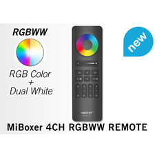 Mi·Light C5 ZwarteTouch Remote RGB+CCT (Dual White) Mi-Light RGBWW met 4-kanalen | C5