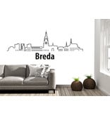 Breda-skyline-muursticker 2