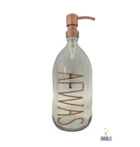 BBBLS® Glazen fles koper 'Afwas' premium -1ltr