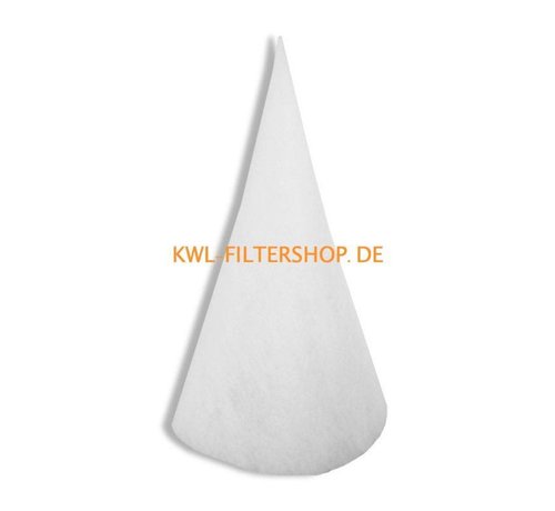 hq-flilters Kegelfilter voor aanzuigzuil DN 250 - 600mm lang Klasse G4