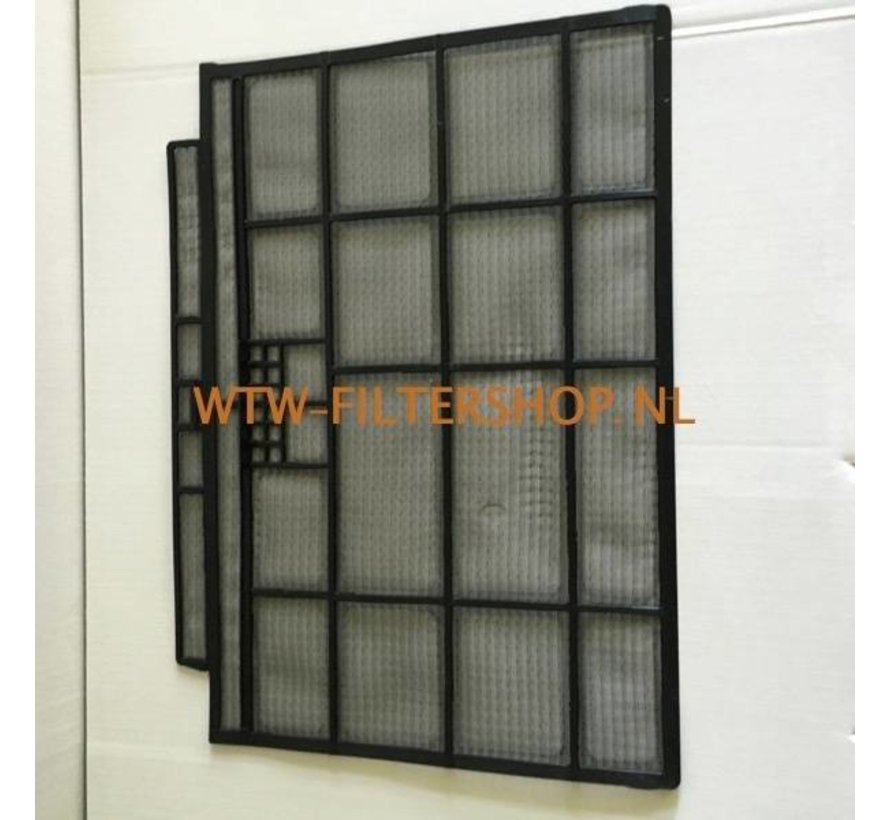 Panasonic CWD1138 air filter (right).