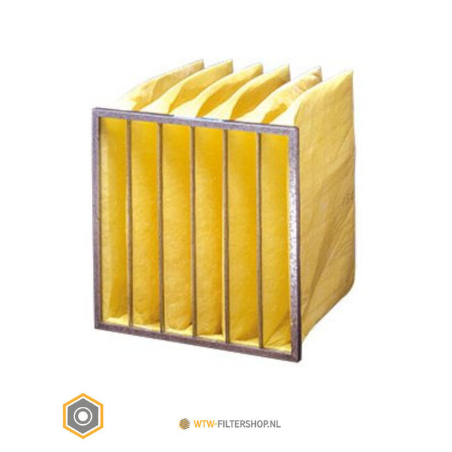 Zakkenfilter F8 - 300 - 500 - 600 mm