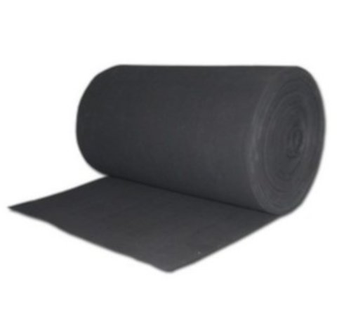 WTW Filterdoek G3 - zwart - 1000 x 2000 x 8 mm.