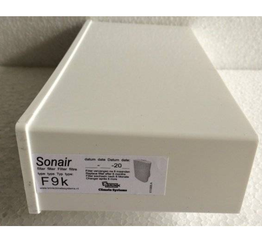 Sonair  F + | original F9K-filter -  including Filter holder