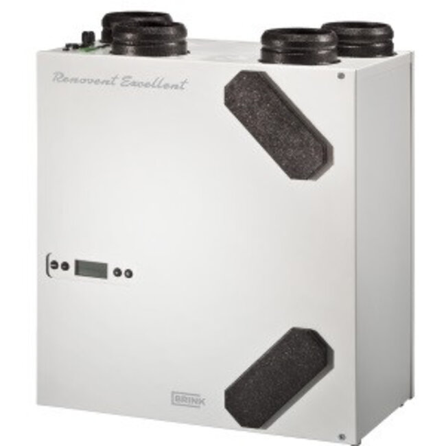 Brink Renovent Small en  Excellent 180 | Koolstoffilter (Carbon)