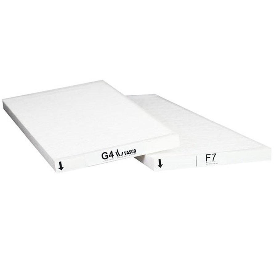 Vasco X350 / X500 - Pollen filter set G4/F7