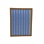 NIBE pollenfilter  FTX 500 W - F7  - 430 x 250 x 46 mm.