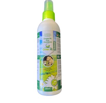 Green XL Dog Dry Shampoo