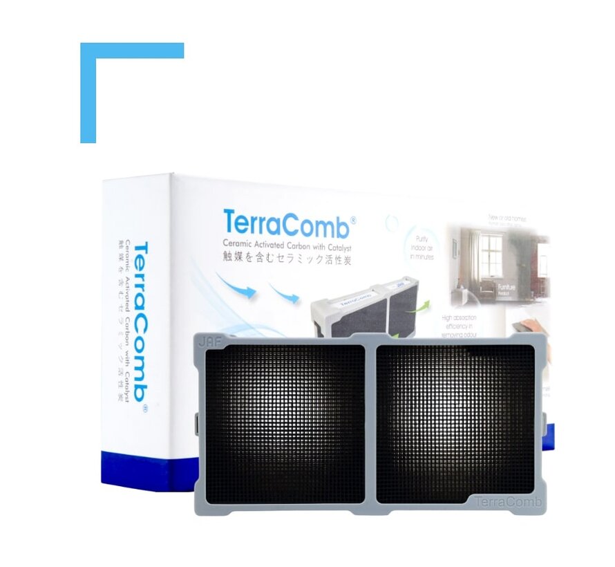 Terracomb - formaldehyde kan zonder gereedschap op uw airco geplaatst worden
