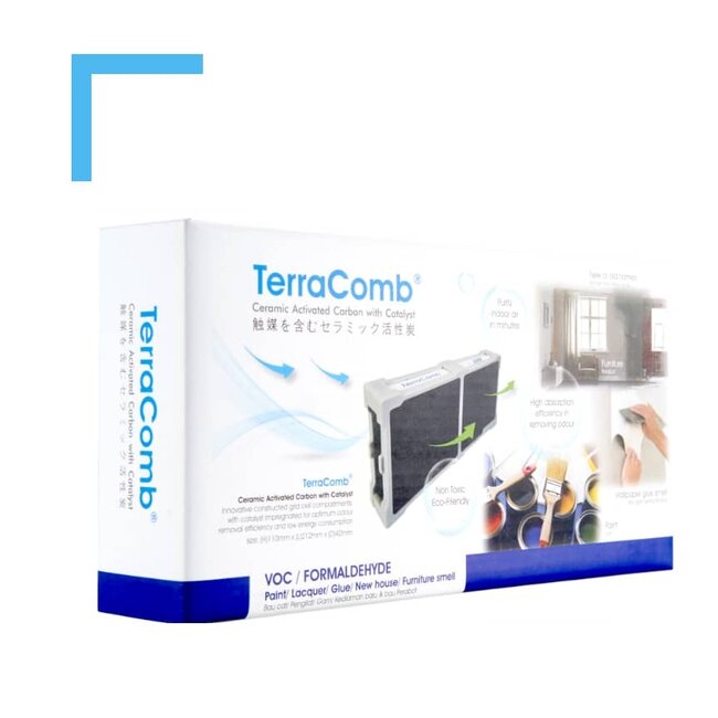Terracomb zeer efficiënte geur eliminator voor VOS en formaldehyde  geuren