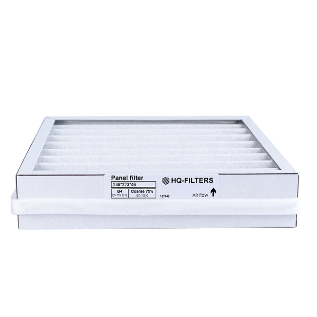 Inventum Modul-AIR Red/Blue Filter G4 – HQ-Filters Huismerk – 248×223×46 mm – ISO Coarse 75% – Z-line constructie – Compatibel met S1090030