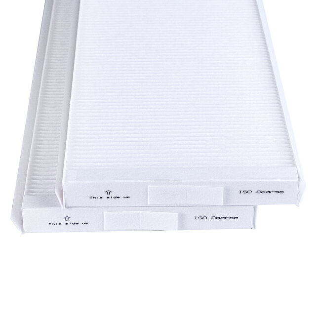 Zehnder ComfoAir PRO 300 filterset – 2 stuks | G4+G4 | 160×500×20 mm | HQ-Filters Huismerk