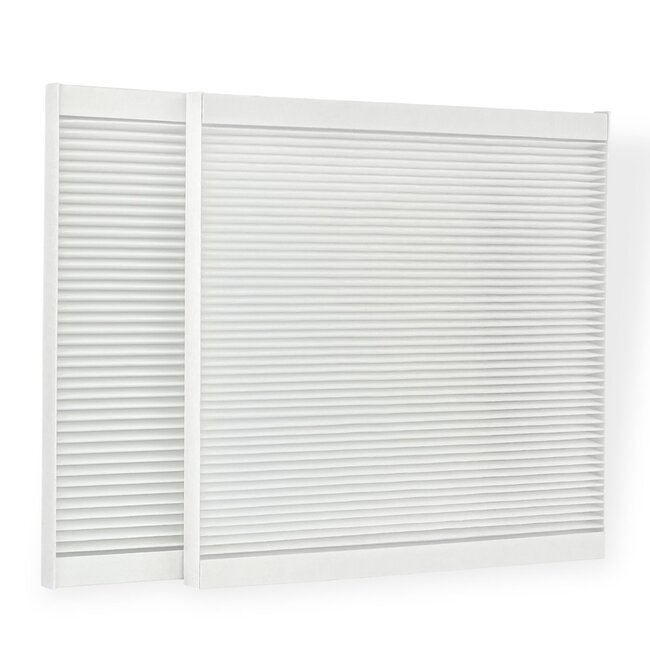 Vasco D275 III/D275EP III filterset – 2 stuks | G4+F7 | 200/216×245×20 mm | HQ-Filters huismerk