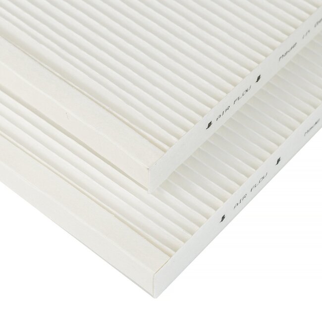 Vasco D300E II filterset – 2 stuks | G4+G4 | 230×230×20 mm | HQ-Filters huismerk