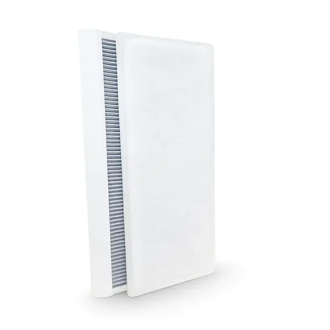 Brink Flair 450 / 600 Filterset (2 stuks) – Origineel – 202×595 mm – G4 + Koolstoffilter M5 – ISO ePM2,5 – Voor schone lucht en geurverwijdering