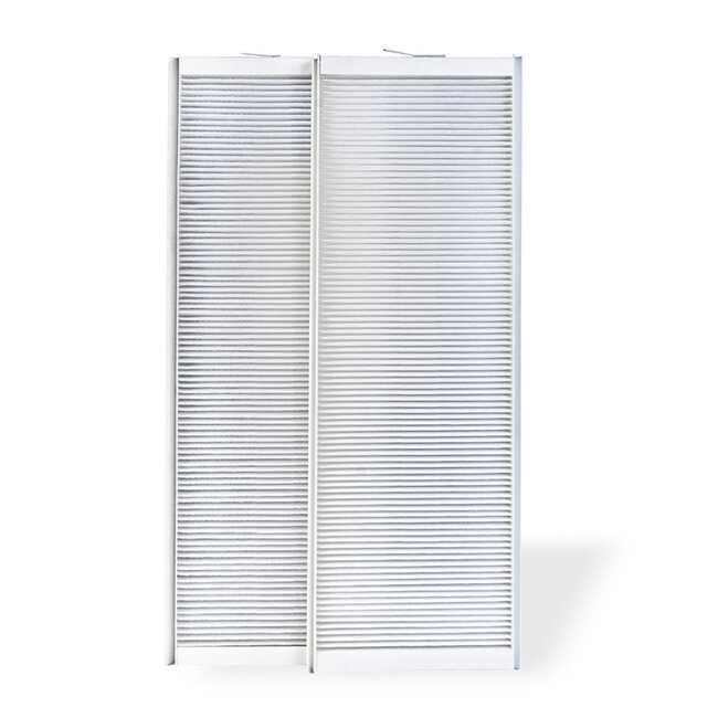 Zehnder ComfoAir E 300 / 400 F7 + F7 Filterset (2 stuks) – 160×500×20 mm – ePM1 60% – HQ-Filters huismerk