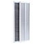 Zehnder ComfoAir E300/E400 koolstoffilterset G4+F7 – Velento huismerk – 2 stuks, 160×500×23 mm – vervangt 400100097