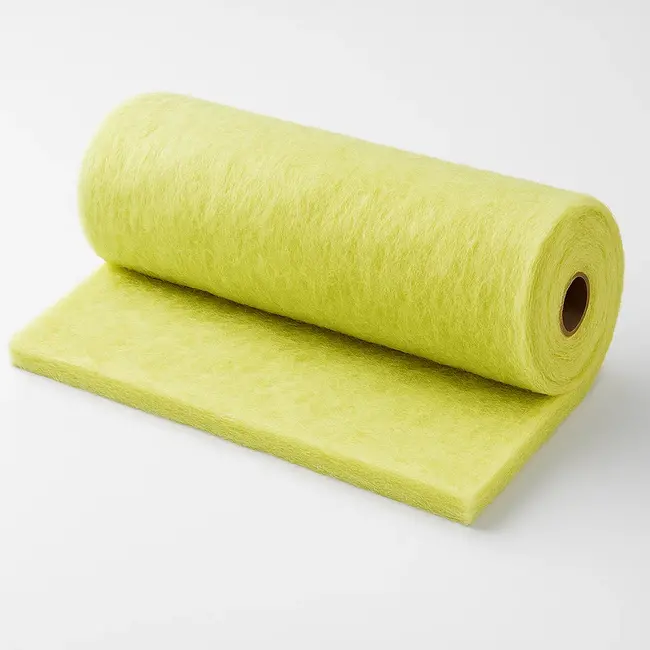 PaintStop Geel filterrol – 1,50 × 20 meter – Voor sneldrogende lakken – Geïmpregneerd met viscosine – Geschikt voor spuitcabines