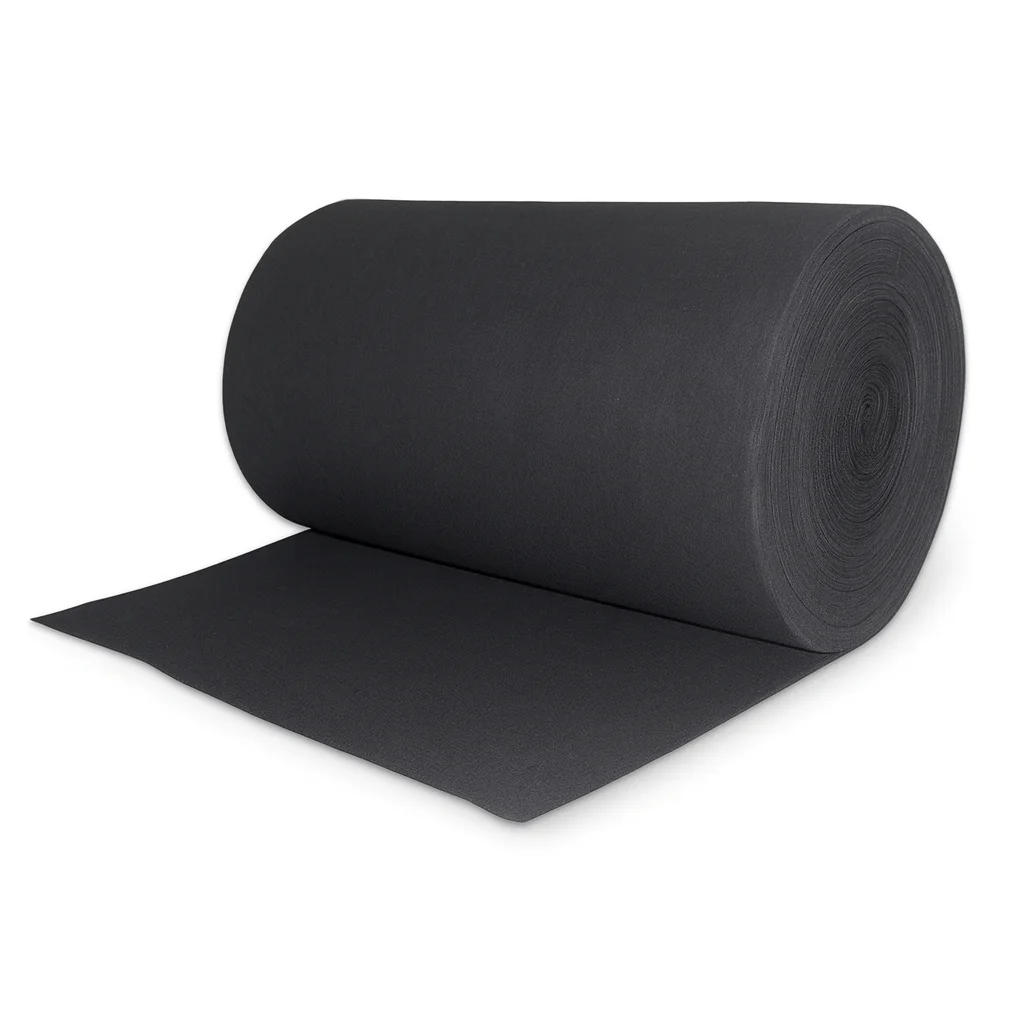 Zwart G3 filterdoek – ISO Coarse 50%, per meter of rol verkrijgbaar