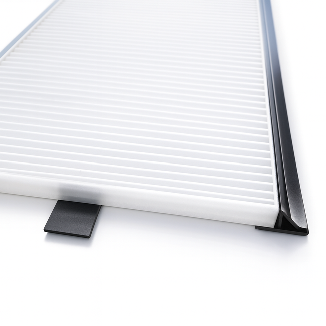 Zehnder ComfoAir Standard 300 / 375 F7 Filterset (2 stuks) – HQ-Filters Huismerk – 198×500×14 mm – ePM1 60% – Kunststof frame – Compatibel met 400100086