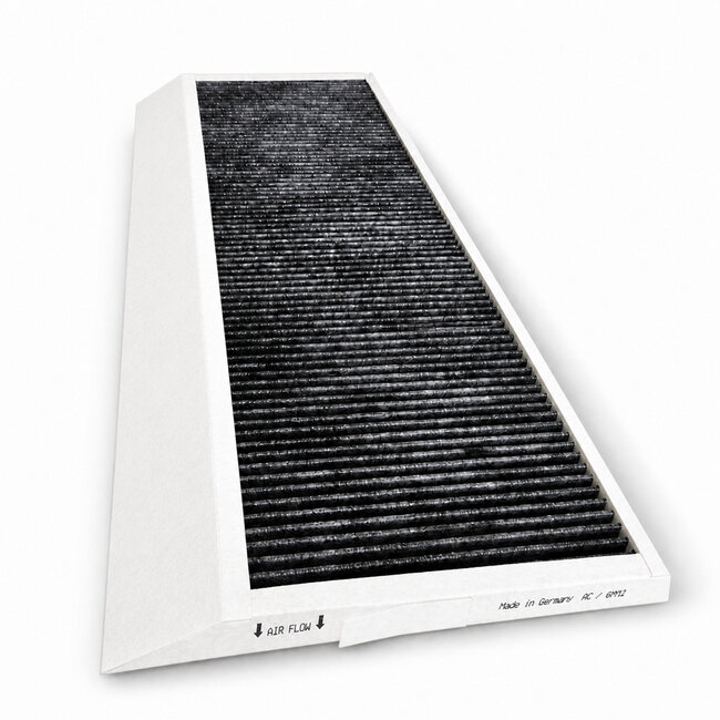 Brink Flair 450 / 600 Koolstoffilter F7 (1 stuk) – HQ-Filters Huismerk – 202×595×20 mm – ePM1 65% + Carbon – Cassettefilter met nano-technologie – Compatibel met 532823