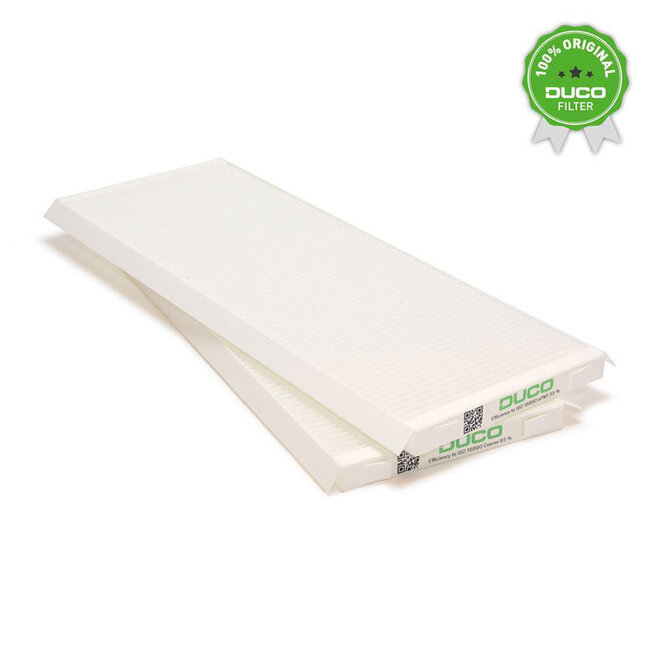 DucoBox Energy Premium 325 400 460 570 filterset G4 + F7, ISO Coarse 65% en ePM1 55% – 500x175x20 mm | origineel Duco 0000-4416