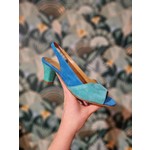 Turquoise Tally pump maat 36