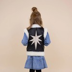 Moonrise Wool Gilet KIDS zwart