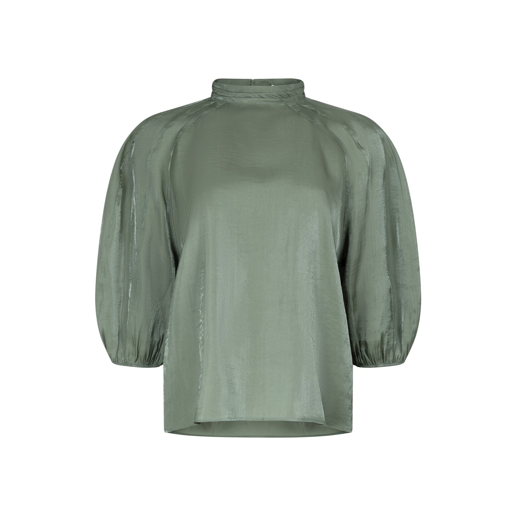 Aaiko Lavie Shimmery blouse groen