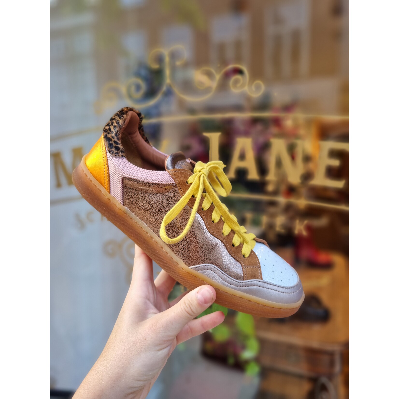 Elia Maurizi sneaker Camilla Cognac