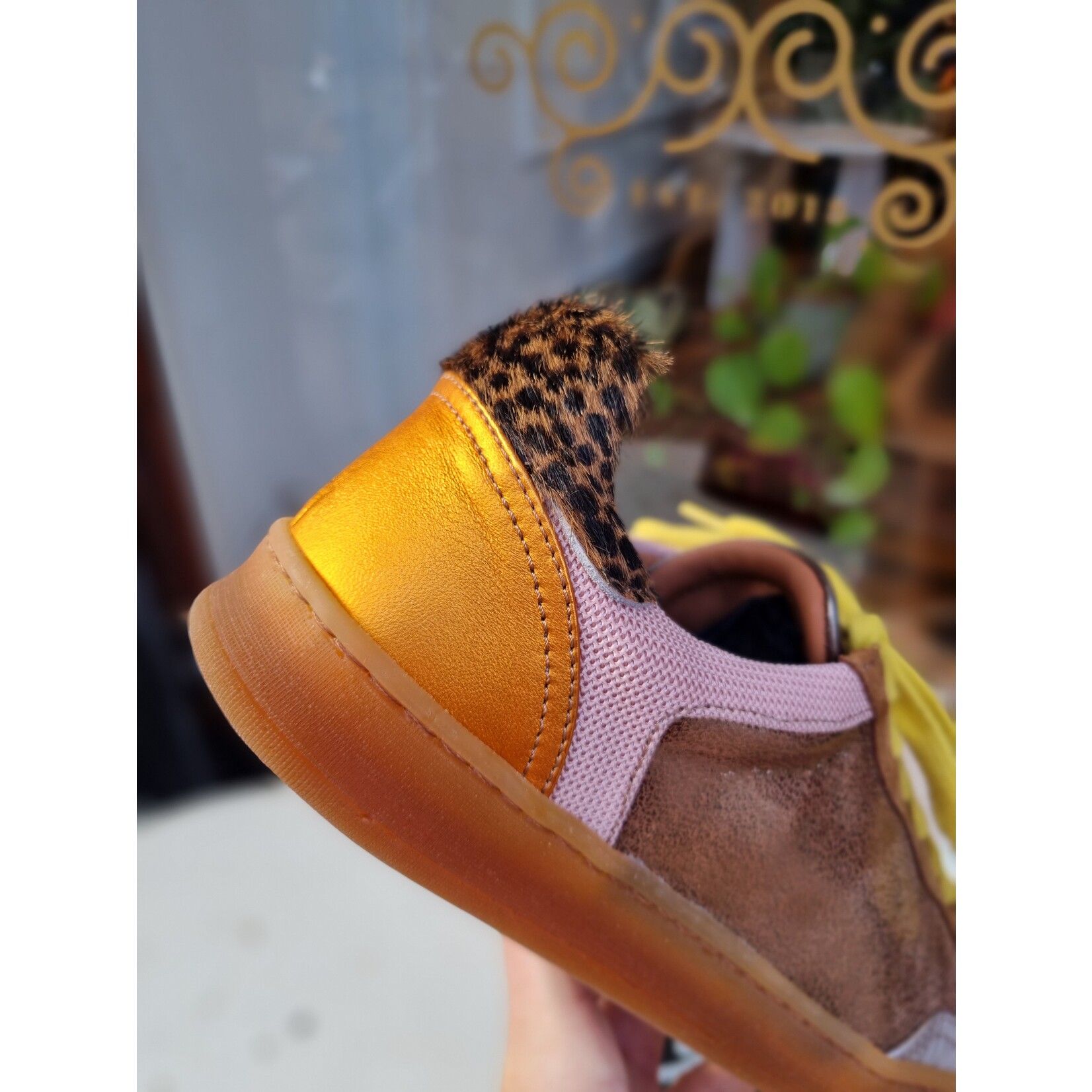 Elia Maurizi sneaker Camilla Cognac